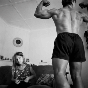 Bobby and daughter, Port Elizabeth, 1999