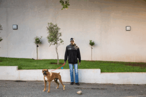 Thembile with Jackson, 16th Street, Parkhurst, Johannesburg, South Africa, 2014